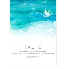 Aquarelltaube