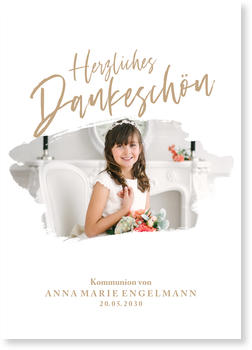Dankeskarten Kommunion Lieferzeit 1 2 Werktage