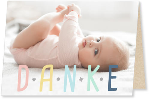 Hallo Dankeskarten Geburt