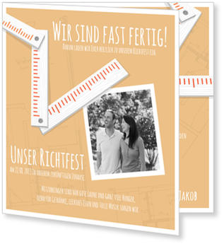 Richtfest Einladung Vorlage