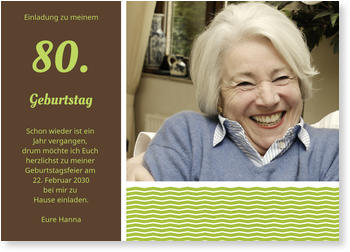 Einladung Zum 80 Geburtstag Spruche Und Gedichte Als