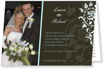 Wedding Thank You Cards Theme Cards And Photo Cards Bonnyprints Co Uk