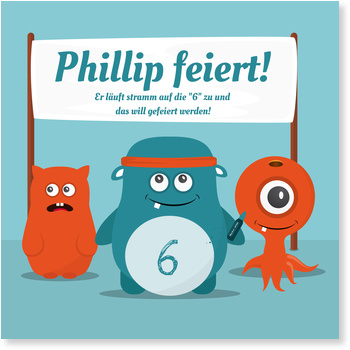 Monsterparty Einladungskarten Kindergeburtstag