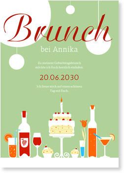 Einladung Brunch Versandfertig In 24 Stunden