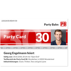 Party Card 30