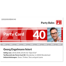 Party Card 40