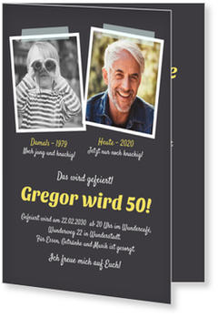 Einladungskarten 50 Geburtstag Lieferzeit 1 2 Werktage
